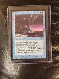 Magic the Gathering - The Dark Mana Vortex Rare 1994 - Image 1