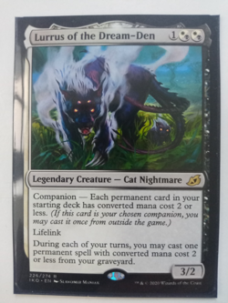 Lurrus Of The Dream Den Magic The Gathering Ikoria 226 MTG Rare Cat Companion VG - Image 1