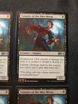 4x VAMPIRE OF THE DIRE MOON Core Set 2020 M20 Magic The Gathering MTG NM - Image 3