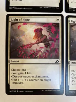 4x Mtg Ikoria Lair Of Behemoths Light Of Hope NM/M Magic the Gathering - Image 2
