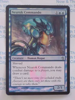 Magic MTG Mirrodin Besieged: Neurok Commando - Image 1