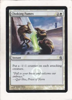 Magic MTG: Foil: Mirrodin Besieged: Choking Fumes - Image 1