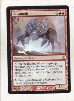 Magic MTG: Foil: Mirrodin Besieged: Galvanoth - Image 1