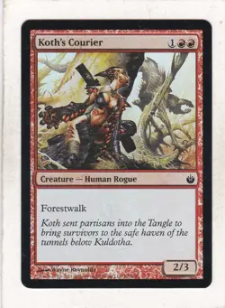 Magic MTG: Foil: Mirrodin Besieged: Koth's Courier - Image 1