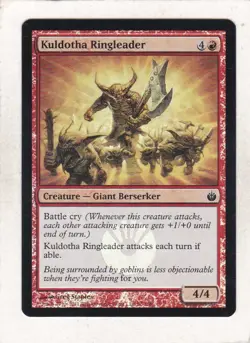 Magic MTG: Foil: Mirrodin Besieged: Kuldotha Ringleader - Image 1