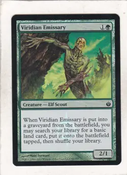 Magic MTG: Foil: Mirrodin Besieged: Viridian Emissary - Image 1
