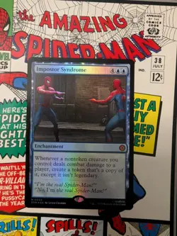 Magic The Gathering Impostor Syndrome Marvel's Spider-Man Foil NM MTG - Image 1