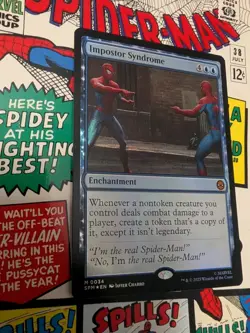 Magic The Gathering Impostor Syndrome Marvel's Spider-Man Foil NM MTG - Image 2