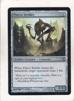 Magic MTG: Foil: Mirrodin Besieged: Pierce Strider - Image 1