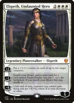 Elspeth, Undaunted Hero 1x MtG Theros: Beyond Death SP/NM - Image 1