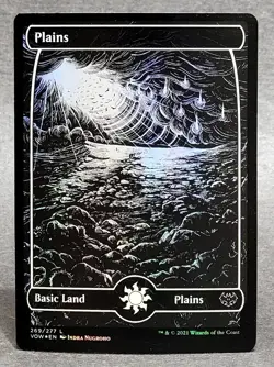 Magic MTG Plains (269) Basic Land Foil Innistrad: Crimson Vow NM - Image 1