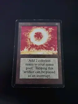 MTG Sol Ring Beta MP - Image 1
