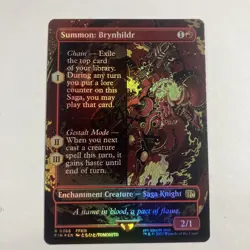 MTG Summon: Brynhildr (Borderless) Rare Final Fantasy Foil - Image 5