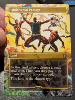 Multiversal Passage Full Art MTG *NM*Condition, Sent In Sleeve & Top Loader - Image 2