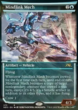 Magic the Gathering MTG Mindlink Mech (373) Kamigawa Neon Dynasty - Image 1