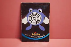 Topps Pokemon TV Animation Edition Series 1 #61 Poliwhirl Foil Light Play - Image 1
