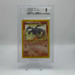2002 Pokemon Neo Destiny Unlimited Shining Charizard #107 BGS 9 - Image 1