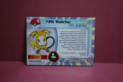 Topps Pokemon TV Animation Edition Series 1 #26 Raichu - Image 3