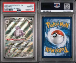 2023 POKEMON MEW EN-151 ILLUSTRATION RARE #174 NIDOKING PSA 10 - Image 3