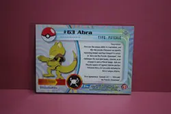 Topps Pokemon TV Animation Edition Series 1 #63 Abra - Image 4
