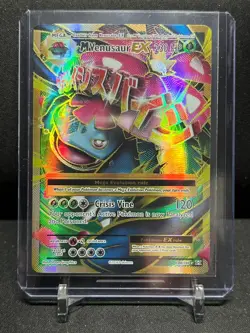 M Venusaur EX 100/108 Full Art Holo Rare Pokemon 2016 XY Evolutions - LP - Image 1