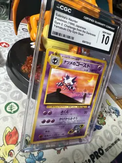 Sabrina's Haunter No 093 - CGC Gem Mint 10 -Yamabuki City Gym Deck - Pokemon TCG - Image 2