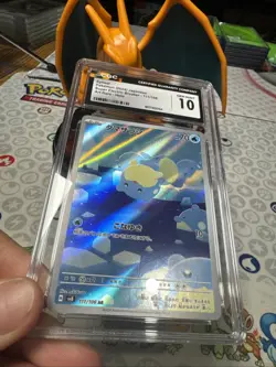 Spheal 111/106 Art Rare - CGC Gem Mint 10 - Super Electric Breaker- Pokemon TCG - Image 4