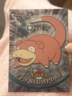 Topps Chrome 2000 Pokemon TV Animation Edition Series 2 Foil #79 Slowpoke - Image 3