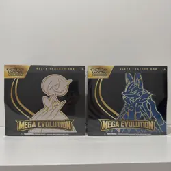 Pokemon TCG Mega Evolution 1 x Gardevoir & 1 x Lucario Elite Trainer Box ETB ✅ - Image 1