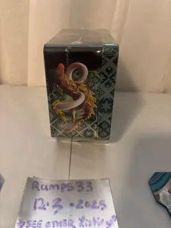 Pokemon Tcg Paldean Fates Great Tusk EX Tin New Factory Sealed+ Sealed Lot - Image 3