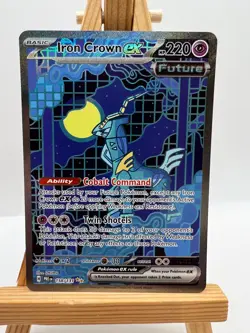 Pokemon Prismatic Evolutions - 158/131 Iron Crown ex - SIR - NM/M - Image 1