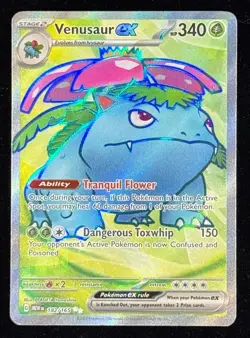 Pokemon S&V 151 Charizard, Blastoise, Venusaur ex 182, 183, 184 /165 - UR Set - Image 4