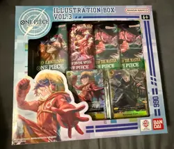 Bandai One Piece Trading Card Game: Illustration Box Volume 3 + 4 BUNDLE Presale - Image 1