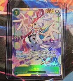 2025 One Piece Card Game Japanese Uta EB03-061 SEC Alt Art Parallel - Image 1