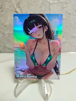 Eve Stellar Blade Trading Card Waifu Goddess Story Anime Girl holo Karte Manga - Image 1