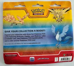 Pokemon TCG Zapdos Moltres Articuno Promo Blister 2-Pack with 3 Foil Cards - Image 2