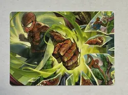 Spider-Ham, Peter Porker Art Card (Gold-Stamped Signature) - Art Series MTG - Image 3