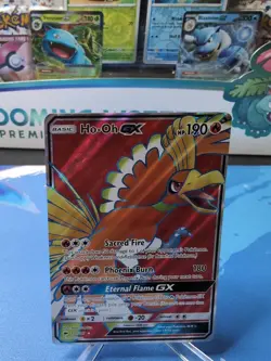 Ho-Oh GX - 131/147 - Pokemon Burning Shadows Sun Moon Full Art Rare Card NM - Image 1