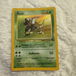 Pinsir Holo Holographic Pokemon Card TCG 1999 Jungle Unlimited Rare 9/64 - Image 1