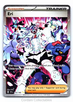 Eri 210/162 - Temporal Forces - Pokemon Card - Near Mint - Image 1