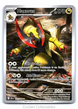 Haxorus 147/086 - Black Bolt - Pokemon Card - Near Mint - Image 1