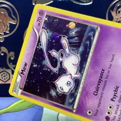 Pokemon Mew TCG Black Star Promos XY192 Holo Promo Card LP + - Image 3