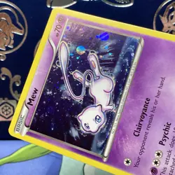 Pokemon Mew TCG Black Star Promos XY192 Holo Promo Card LP + - Image 4