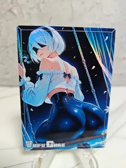 Nier Automata 2b Trading Card Waifu Goddess Story Anime Girl holo Karte Manga - Image 1