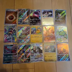 Pokemon Card Lot SR UR AR Rare Holo Mixed Bundle Japanese Authentic 15pcs - Image 1