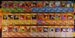 LP/HP Japanese COMPLETE Pokemon VENDING SERIES 2 Red 36-Card Set Glossy Machine - Image 1
