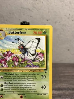 BUTTERFREE - 34/130 - Base Set 2 - Pokemon Card - Fast Shipping-LP/NM!! - Image 3