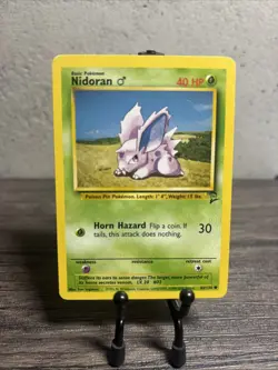 Pokemon TCG Nidoran Base Set 2 83/130 Unlimited Common Card WOTC LP!! - Image 1