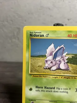 Pokemon TCG Nidoran Base Set 2 83/130 Unlimited Common Card WOTC LP!! - Image 2
