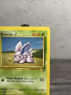 Pokemon TCG Nidoran Base Set 2 83/130 Unlimited Common Card WOTC LP!! - Image 3